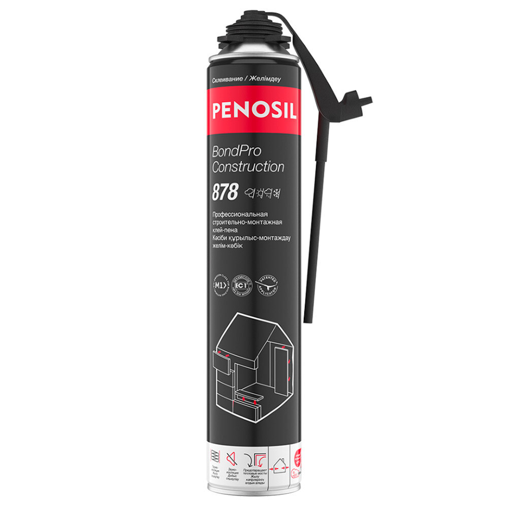 Клей-пена универсальная профессиональная Penosil SpeedFix Montage/BondPro Construction 878 750 мл