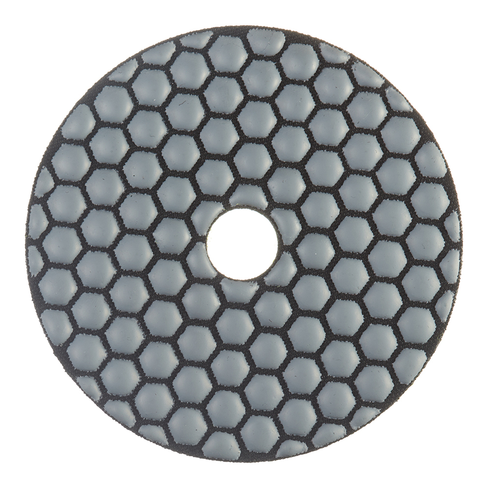 Круг алмазный шлифовальный по камню Trio-Diamond New line гибкий d100 мм P100 для сухого шлифования