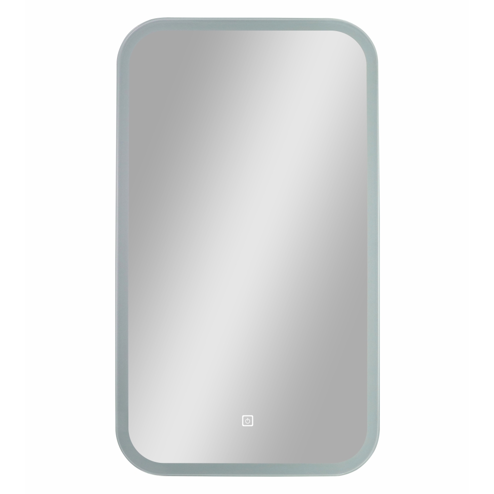 Зеркало с подсветкой прямоугольное 40х70 см с сенсорным включением Continent Horta (ЗЛП2396)