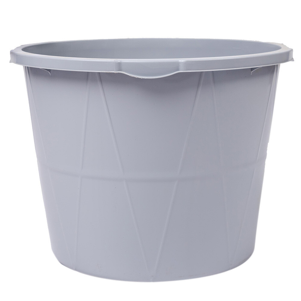 Контейнер строительный полимерный Павловская Заря круглый ударопрочный и морозостойкий 40 л