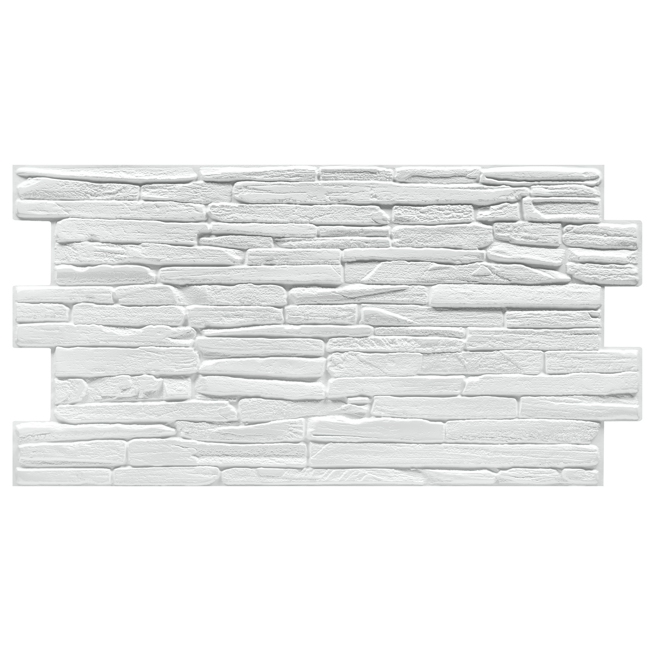 Панель ПВХ 980х500х3 мм цифровая печать Grace кварцит белый 0,49 кв.м