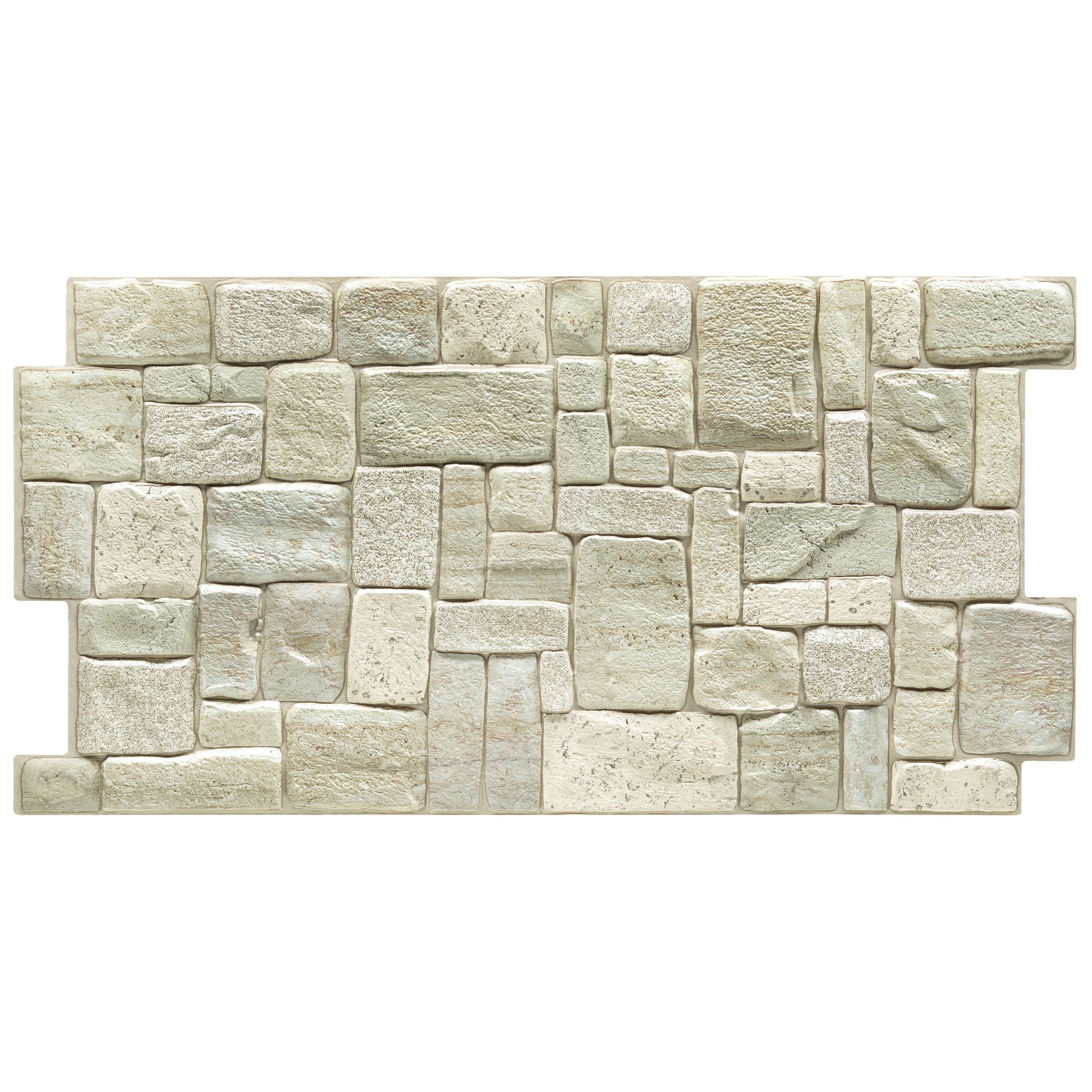 Панель ПВХ 980х498х3 мм цифровая печать Grace ракушечник светлый 0,49 кв.м