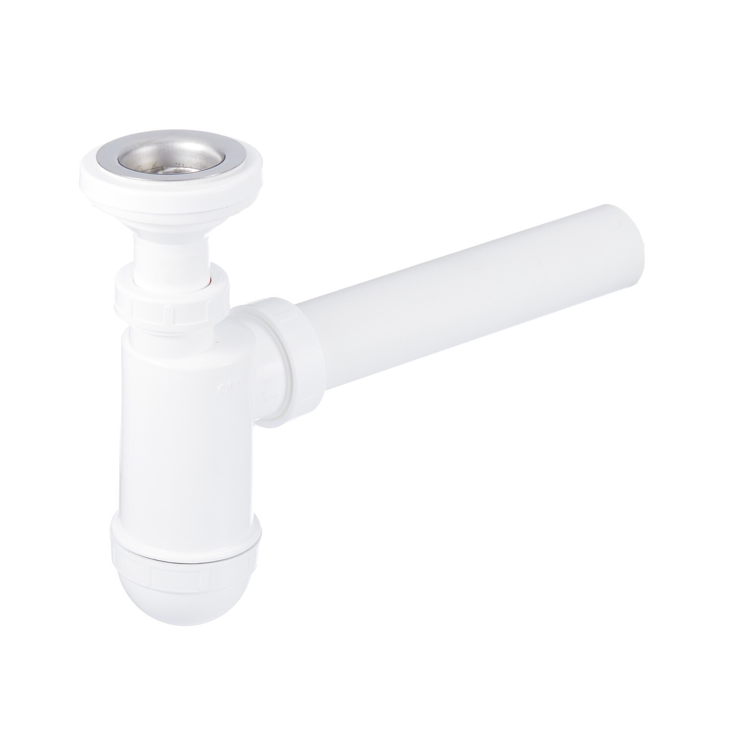 Сифон для раковины Alcadrain 1 1/4х40 мм с выпуском d60 мм белый (A41/AG210512140)