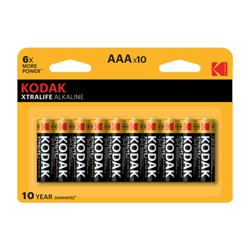 Батарейка Kodak Xtralife ААА мизинчиковая LR03 1,5 В (10 шт.) (Б0014331)