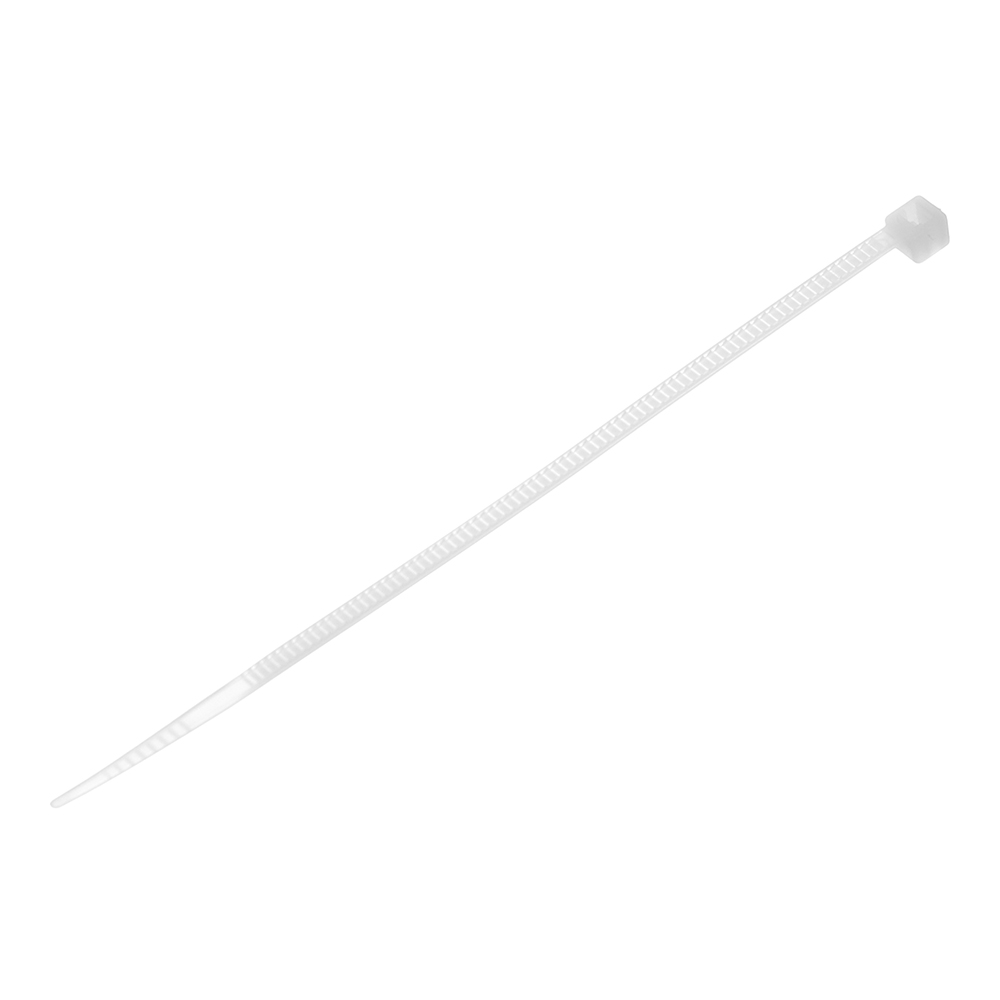 Стяжка кабельная Fortisflex НСС EasyFix 100х2,5 мм полиамидная белая (100 шт.) (84799)