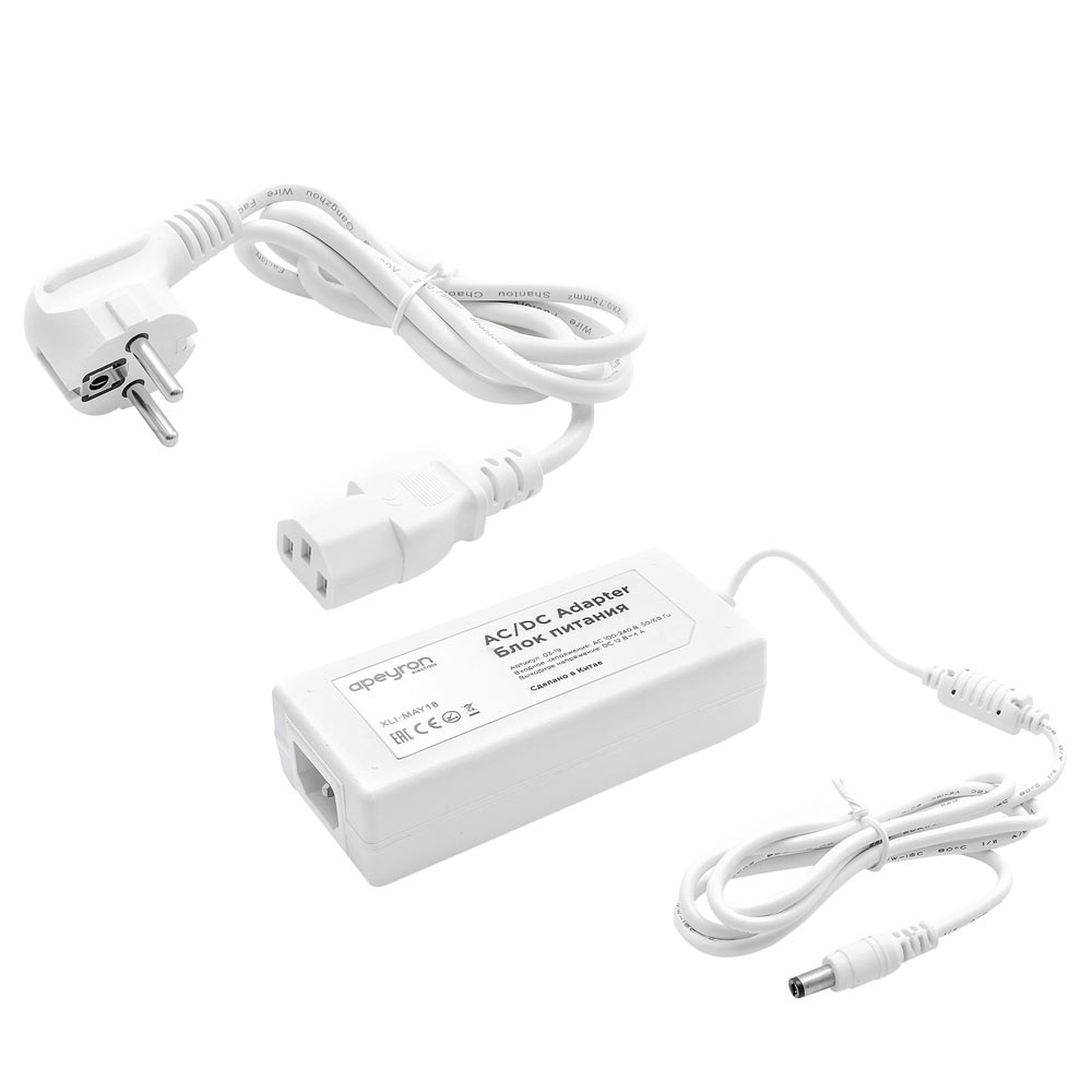 Блок питания для светодиодной ленты Apeyron 220/12 В 48 Вт IP44 (03-19)