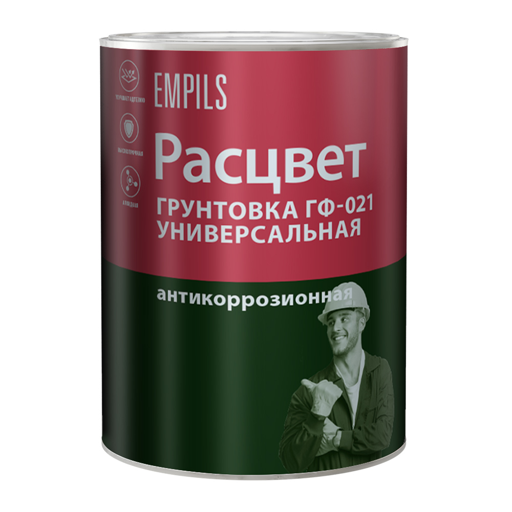 Грунт Расцвет ГФ-021 белый 0,9 кг