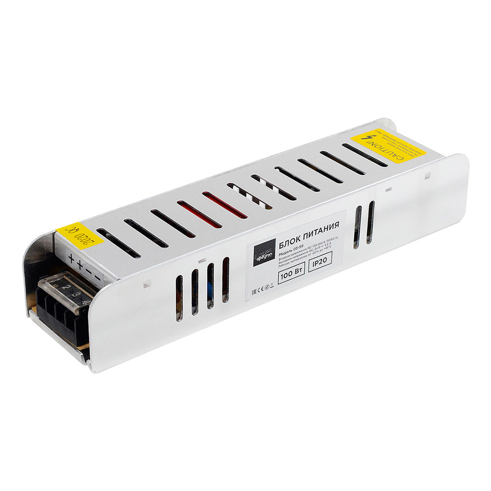 Блок питания для светодиодной ленты Apeyron 220/24 В 100 Вт IP20 (03-99)