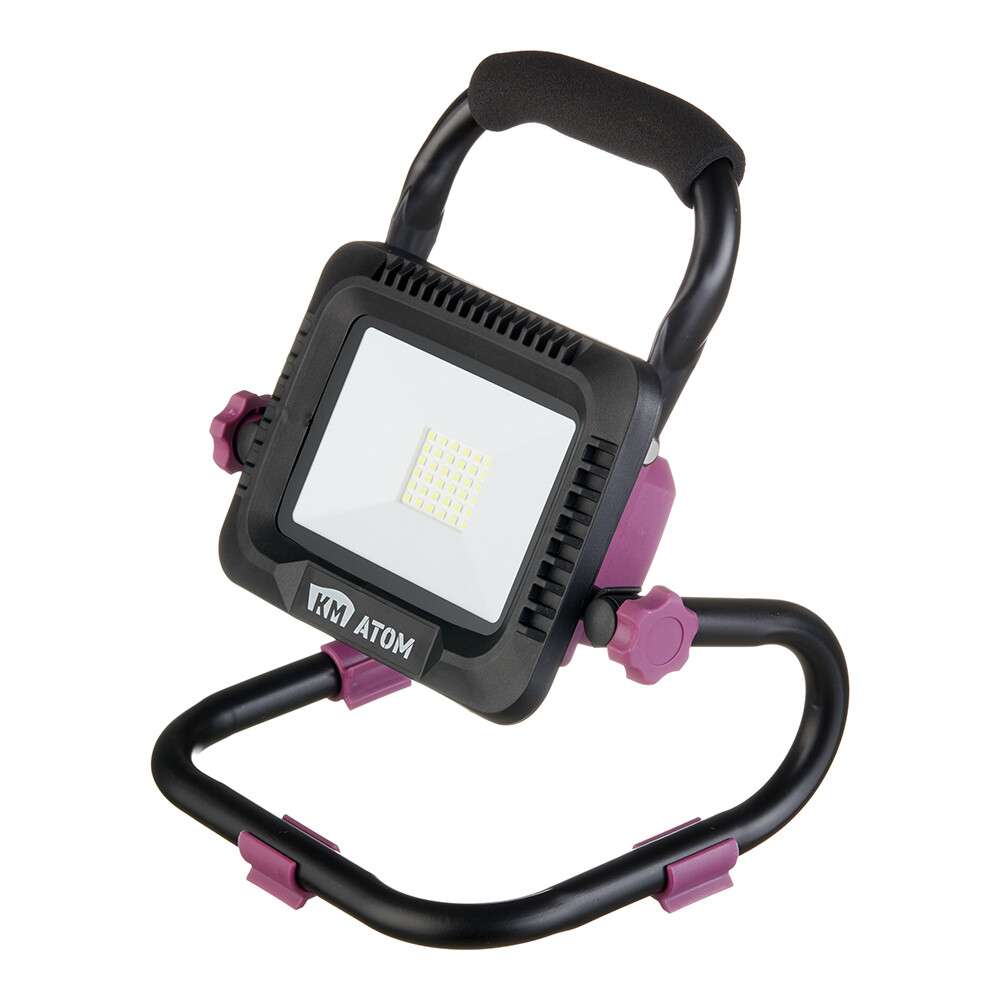 Прожектор светодиодный аккумуляторный КМ АТОМ 18 В 20 Вт без АКБ и ЗУ (CWL-181/20)