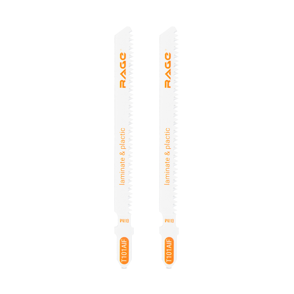 Пилки для лобзика Rage by Vira T101AIF (552034) по дереву L75 мм чистый рез (2 шт.)