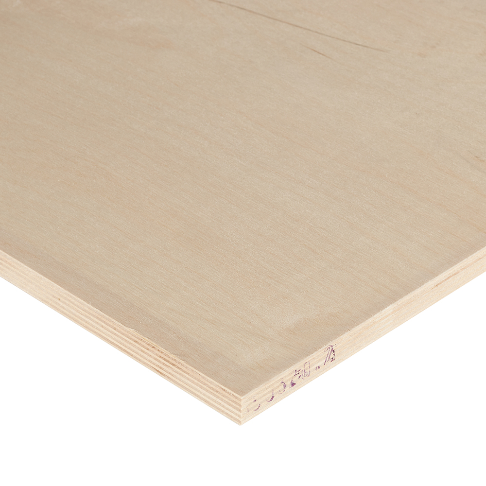 Фанера ФК 15х1525х1525 мм сорт 2/4 шлифованная