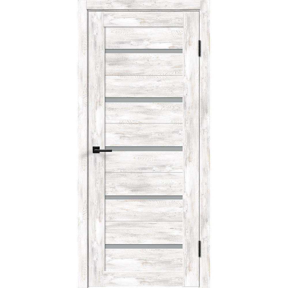 Дверь межкомнатная Duplex 800х2000 мм ПВХ ель альпийская со стеклом